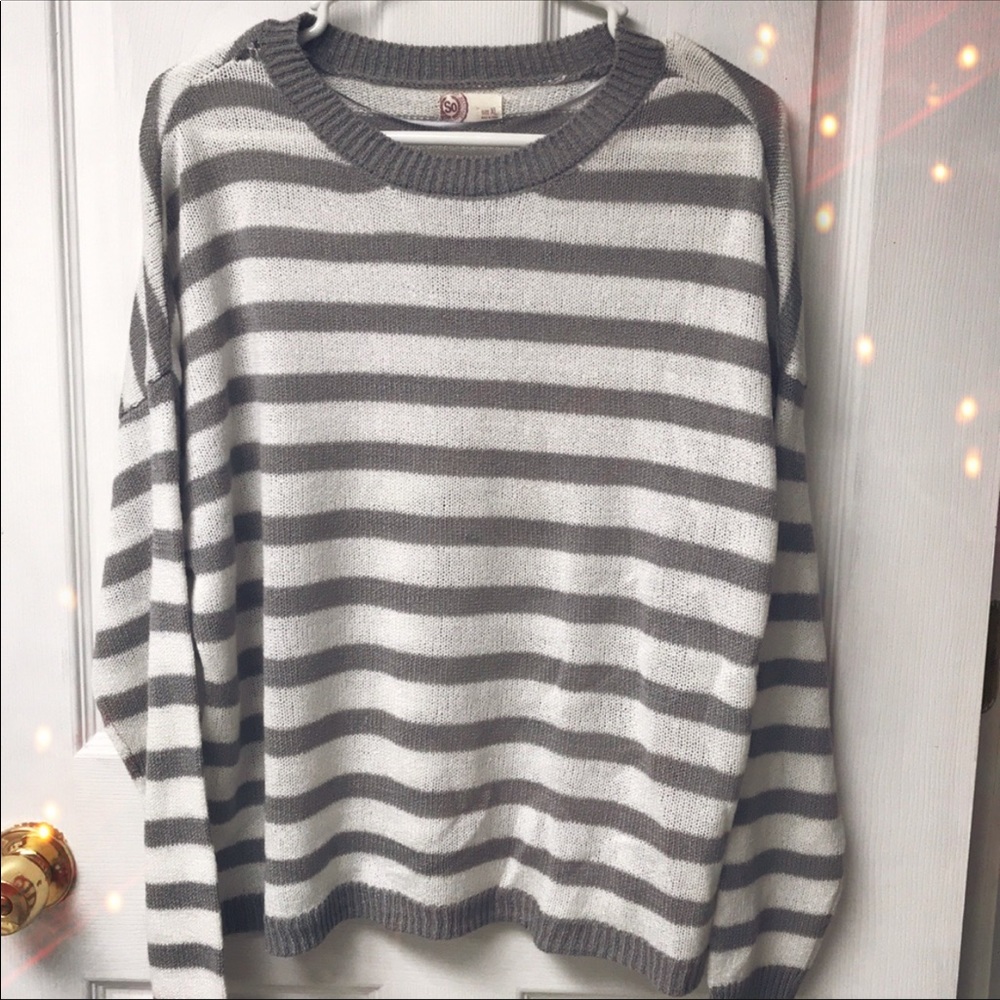 Lightweight Striped Sweater